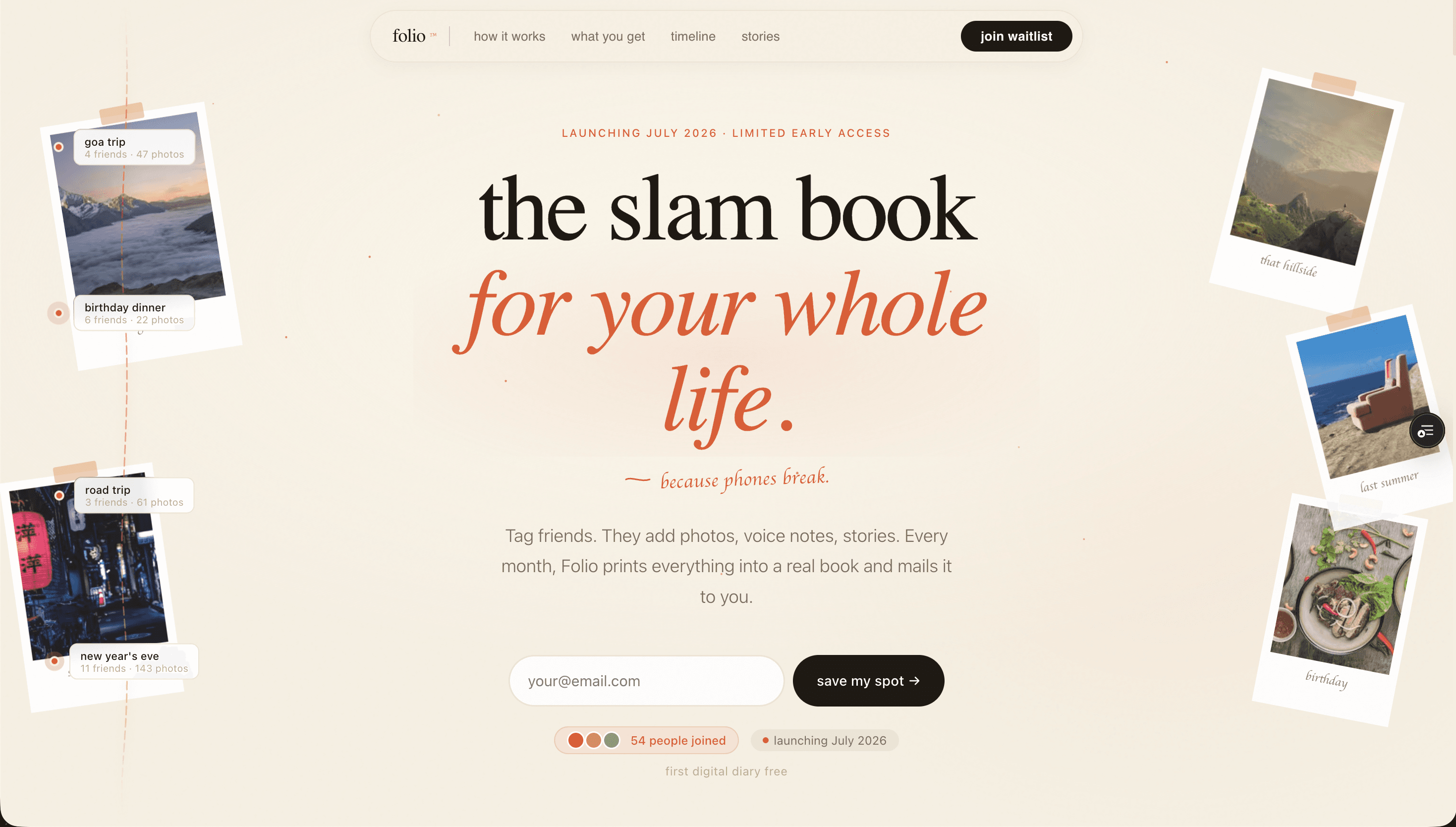 Folio product preview